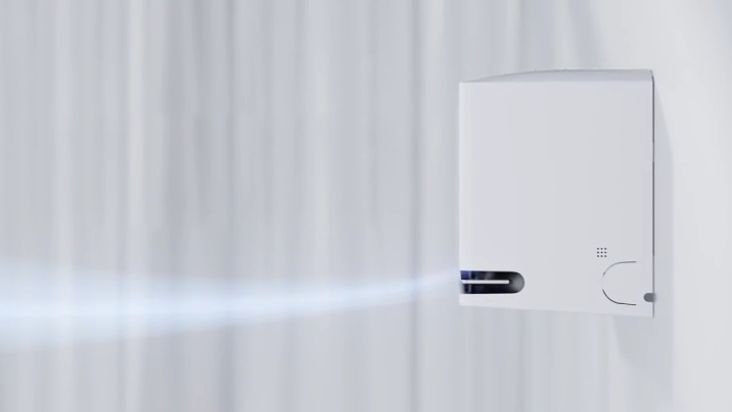 Tính năng làn gió dịu êm kích hoạt sẽ chuyển sang luồng khí gián tiếp