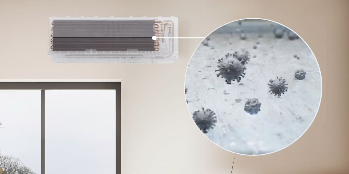 Công nghệ Plasmaster Ionizer++ có thể làm sạch không gian và loại bỏ đến 99,9% vi khuẩn